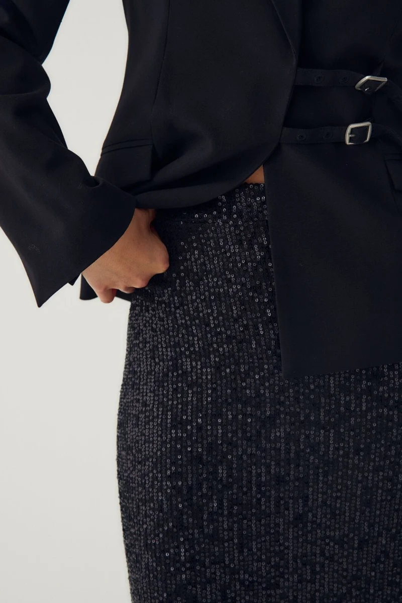 Noella - N-Mela Skirt 14320004 - 004 - Black