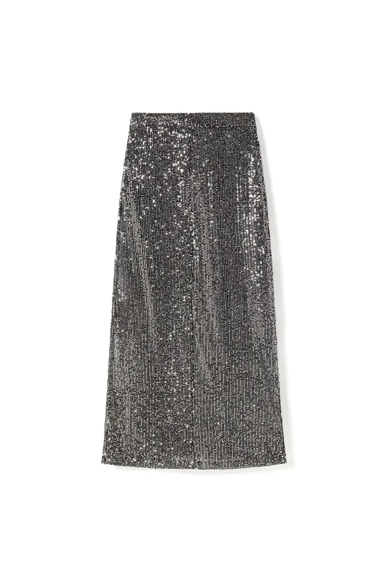 Noella - N-Mela Skirt 14320004 - 1097 - Antique Silver