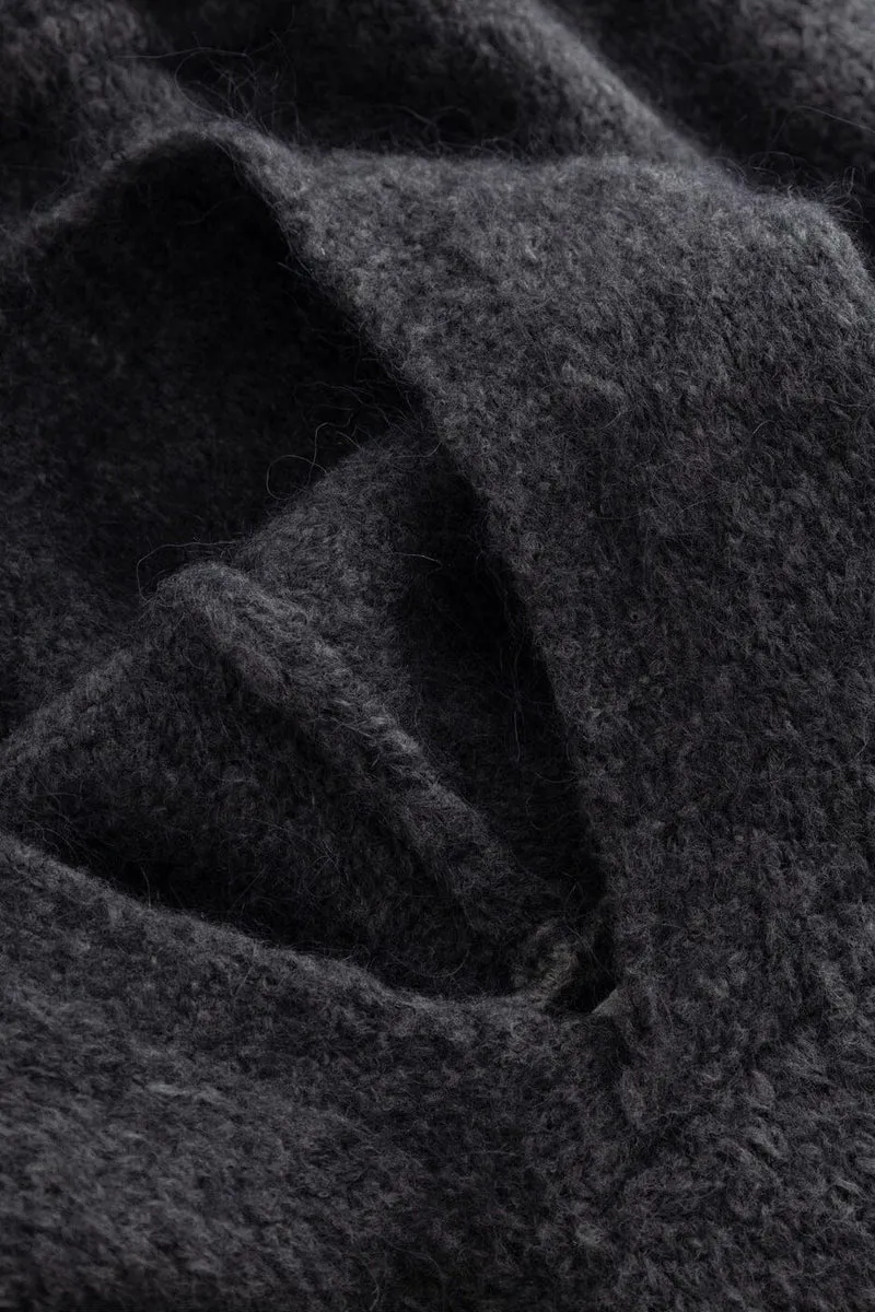 Noella - N-Meeko Knit 16700001 - 019 - Dark Grey Melange