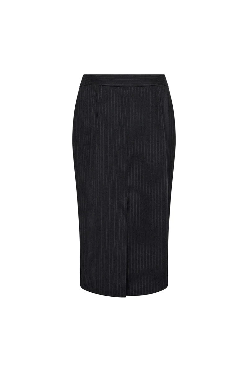 Co´Couture - 34048 Idacc Pin Pencil Skirt 505899 - 00024 - Dark Grey