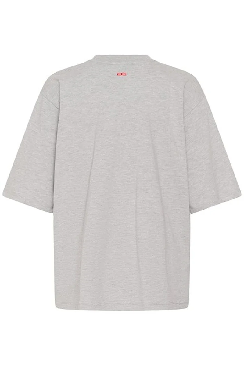 Gestuz - Gznadya Tee 10911950 - 100493 - Light Grey Melange