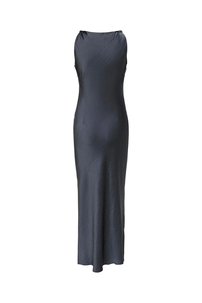 JDY - Jdycordelia Fitted Long Dress - 5142393 Black Onyx