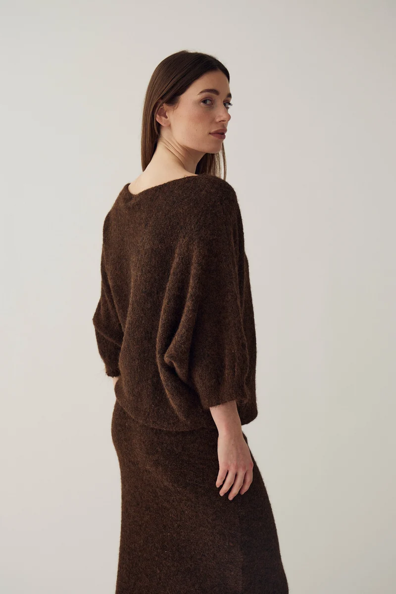 Noella - N-Maxime Knit 16310003 - 674 - Chocolate