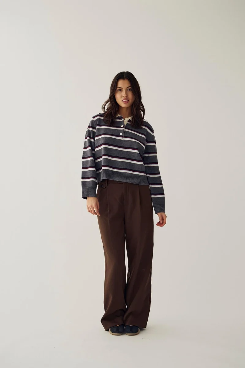 Noella - N-Mavie Pants 16750002 - 674 - Chocolate
