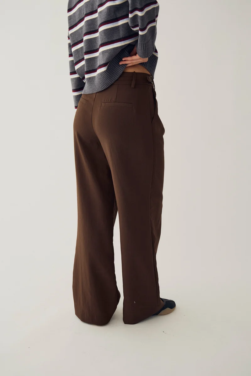 Noella - N-Mavie Pants 16750002 - 674 - Chocolate