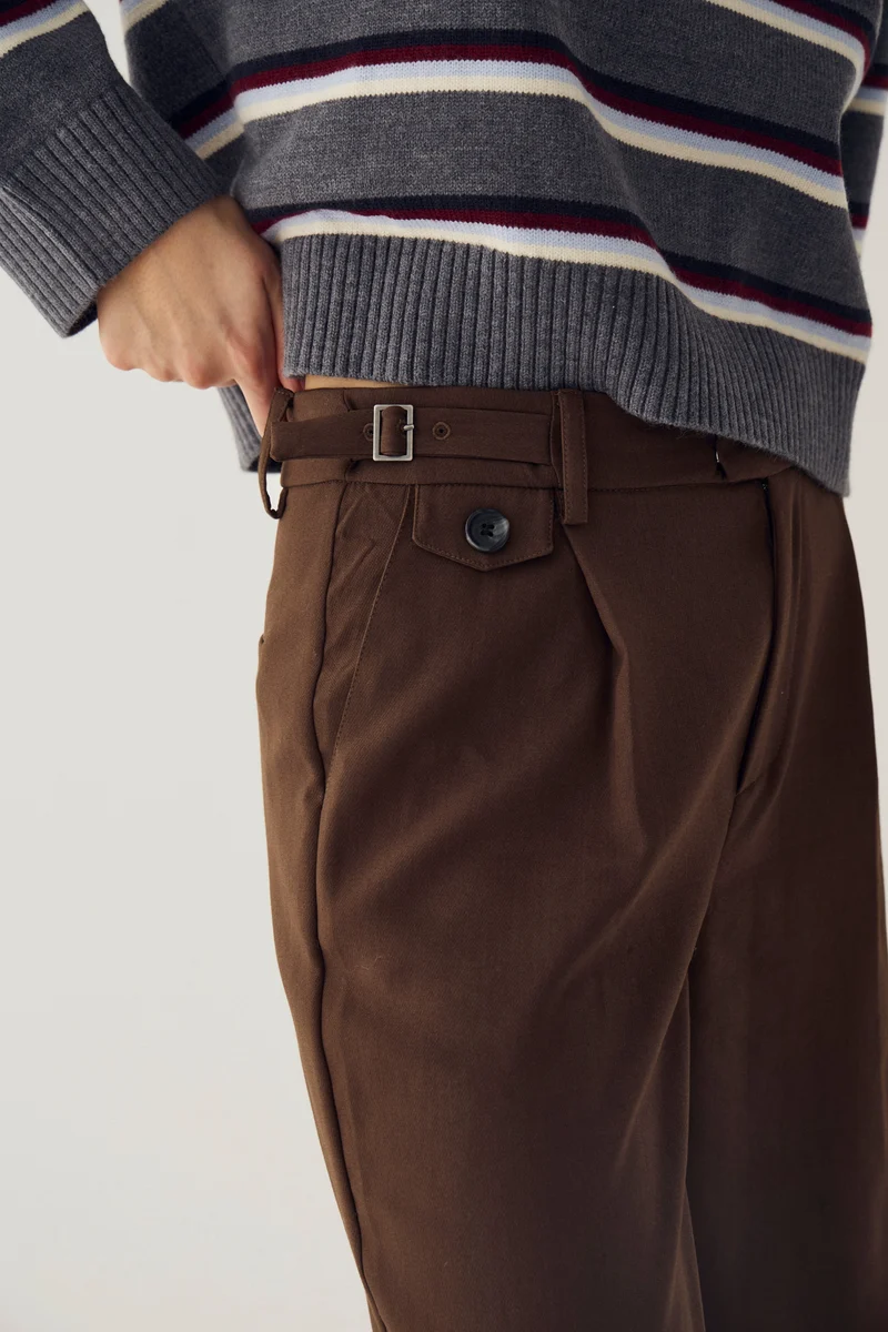 Noella - N-Mavie Pants 16750002 - 674 - Chocolate