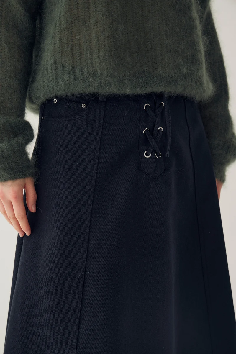 Noella - N-Martella Skirt 16140004 - 089 - Black Washed