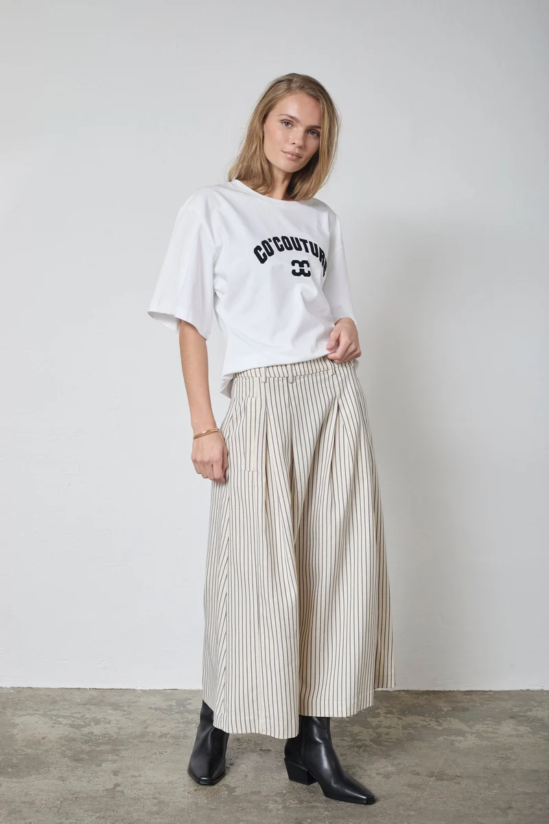 Co´Couture - Salviecc Anya Pleat Skirt 44016 - 4000 - White