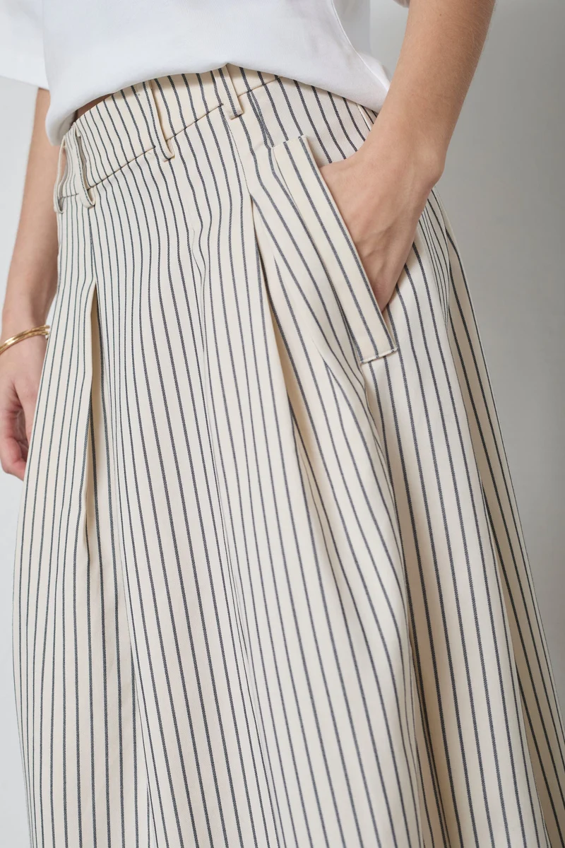 Co´Couture - Salviecc Anya Pleat Skirt 44016 - 4000 - White