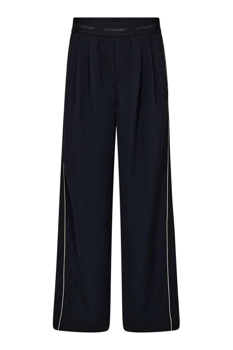 Co´Couture - Aminacc Split Panel Pant 41026 - 96 - Black