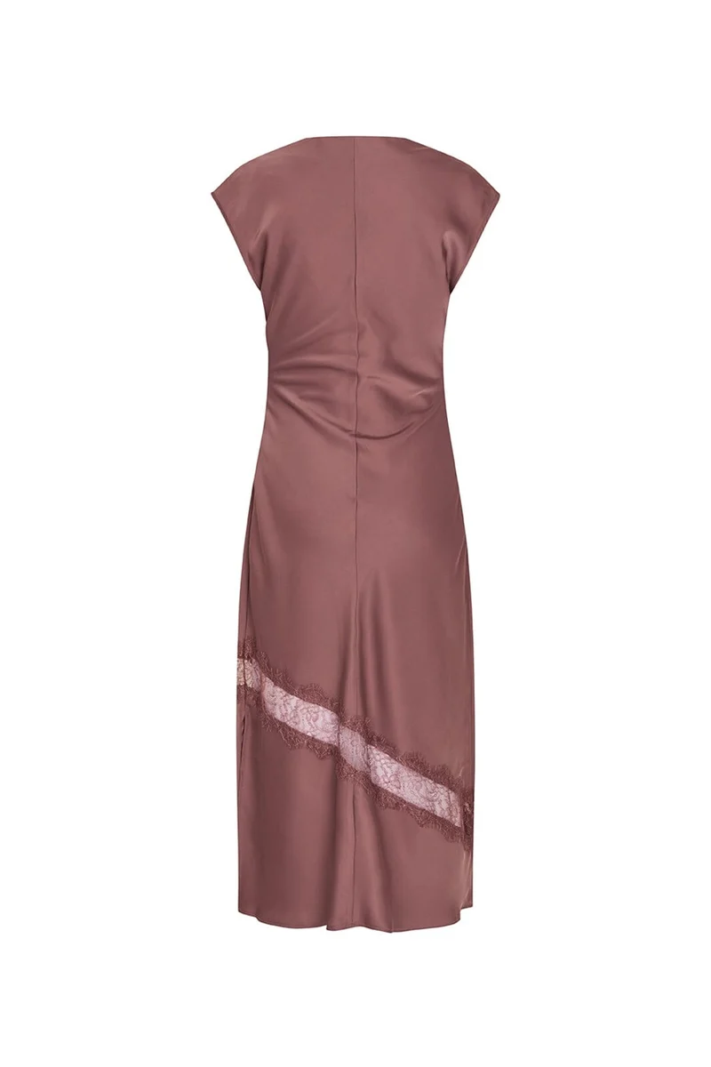 Modström - Tailormd Lace Dress 59348 - 1449 - Rose Brown