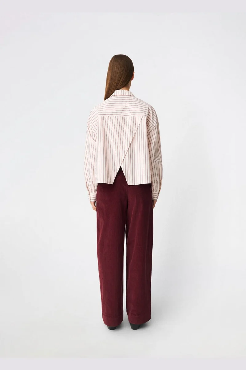 Modström - Pablomd Wide Pants 58929 - 01447 - Windsor Wine