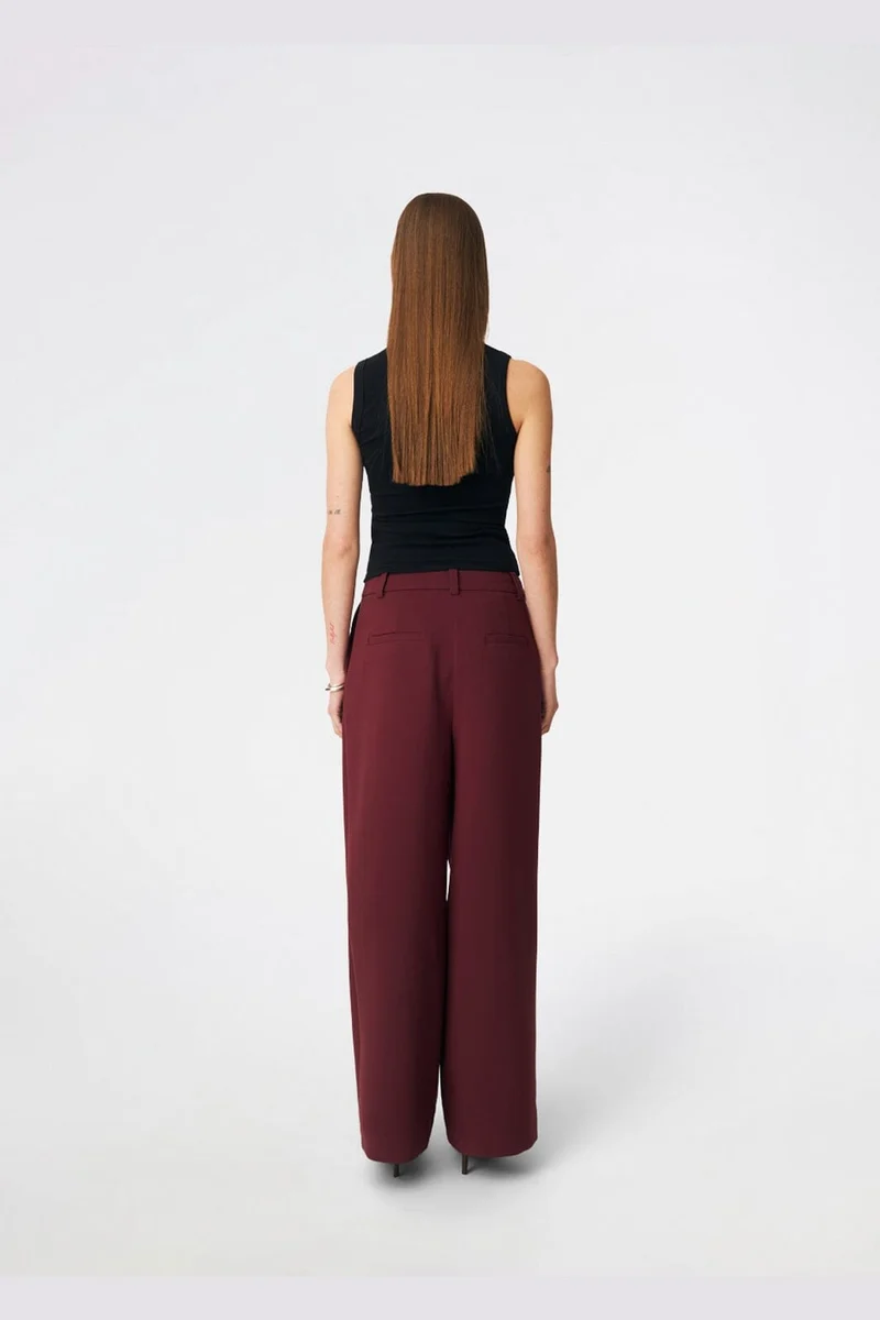 Modström - Galemd Wide Pants 58887 - 1447 - Windsor Wine