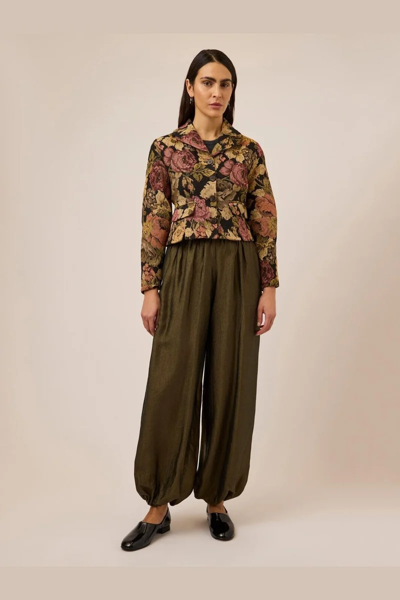 Yas - Yastriggo Balloon Pant - 5116551 Dark Olive