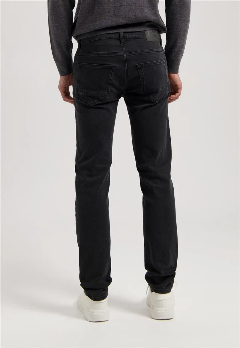 MUD JEANS Dunn Low Tapered stone black