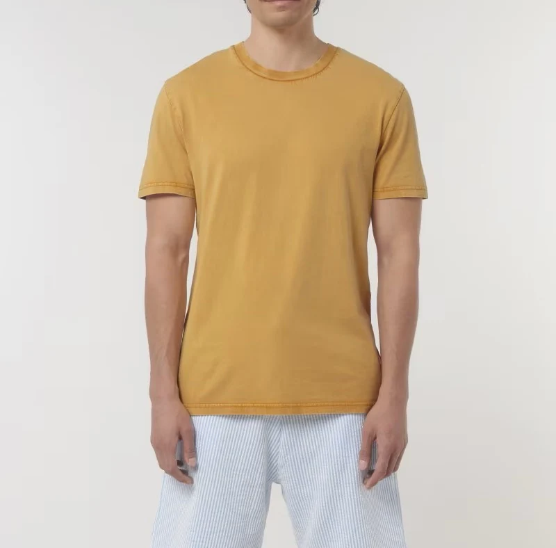 FAIRFITTERS Basic T-Shirt Crafter Vintage gold ochre