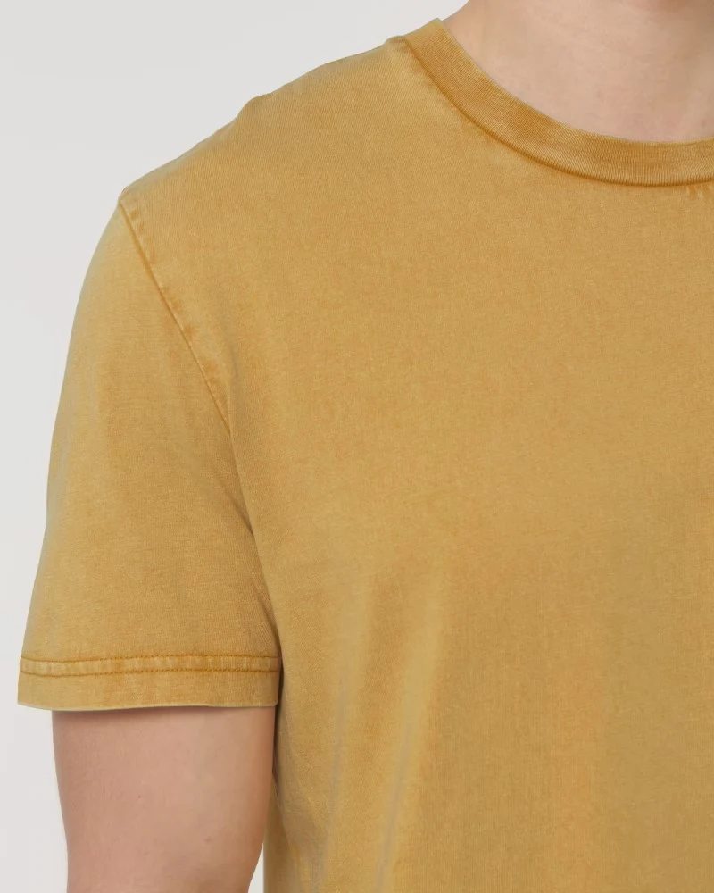 FAIRFITTERS Basic T-Shirt Crafter Vintage gold ochre