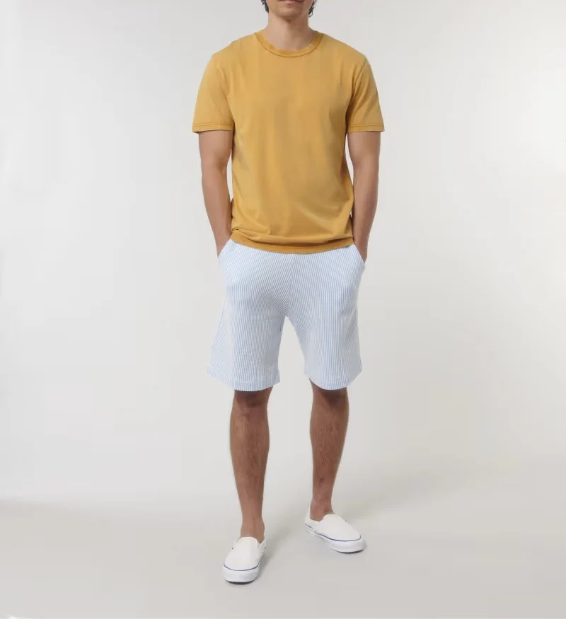 FAIRFITTERS Basic T-Shirt Crafter Vintage gold ochre