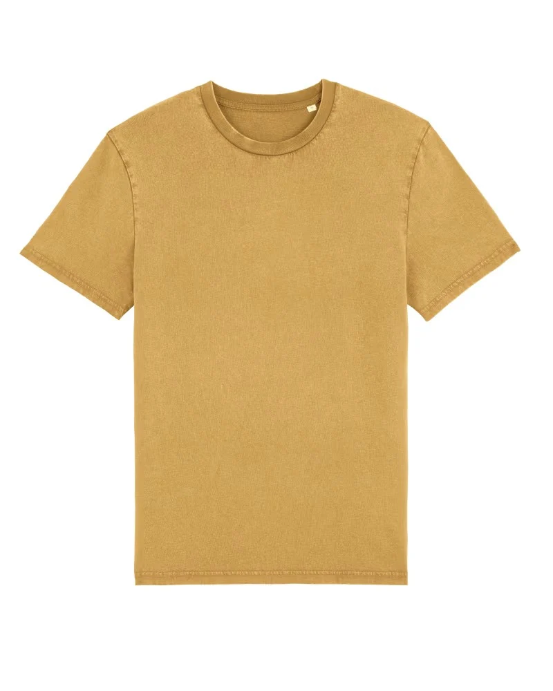 FAIRFITTERS Basic T-Shirt Crafter Vintage gold ochre