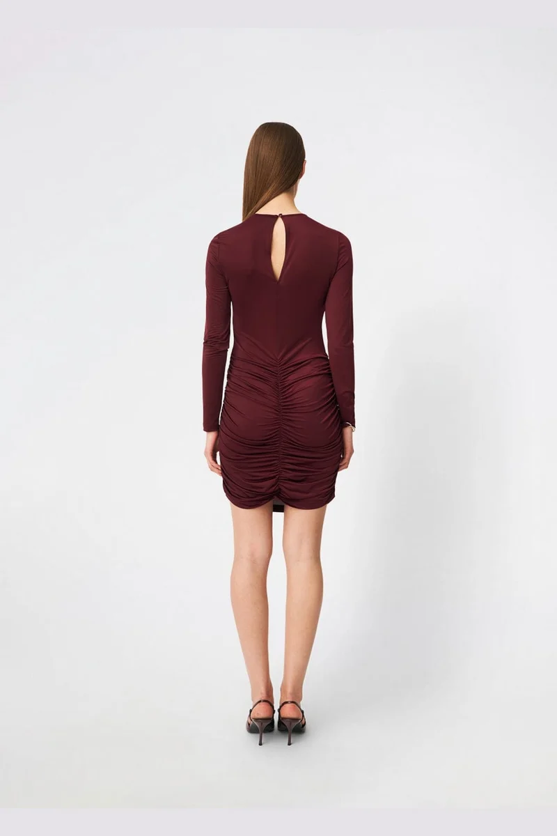 Modström - Dorettemd Dress 59400 - 1447 - Windsor Wine