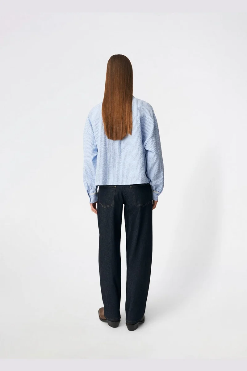 Modström - Danjamd Shirt 59368 - 10920 - Blue White Stripe