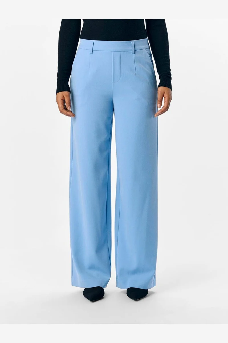 Object - Objlisa Wide Pant - 4656651 Cornflower Blue