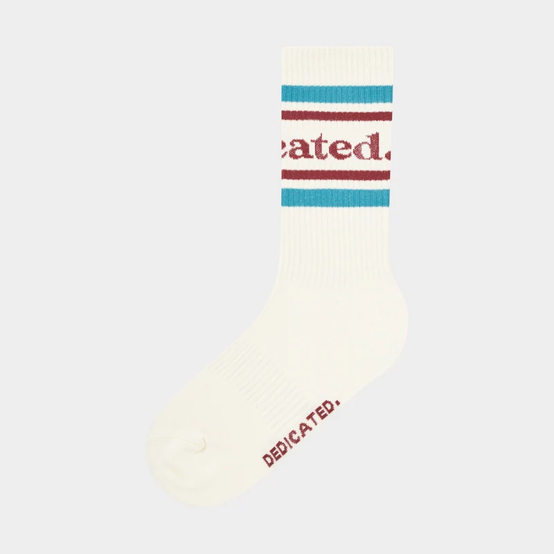 DEDICATED Sport Socks Ullevi Logo Fig Red