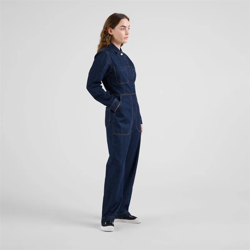 DEDICATED Overall Docksta Denim Dark Blue