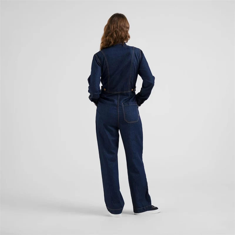 DEDICATED Overall Docksta Denim Dark Blue