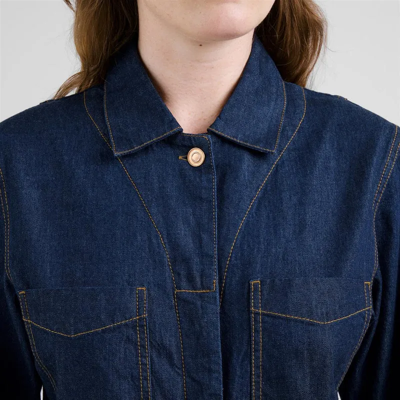 DEDICATED Overall Docksta Denim Dark Blue