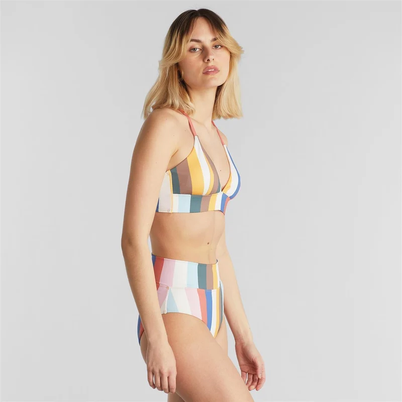 DEDICATED Bikini Pants Slite Stripes Multi Color