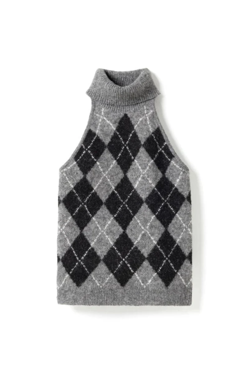 Noella - N-Lajoianna Knit Top 16100004 - 1521 - Black Grey Mix