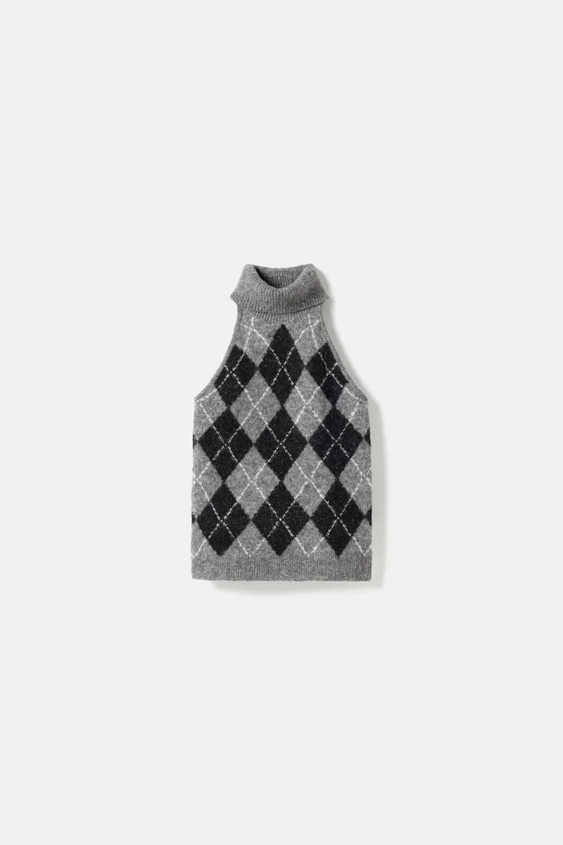 Noella - N-Lajoianna Knit Top 16100004 - 1521 - Black Grey Mix