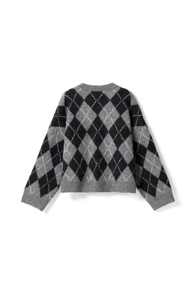 Noella - N-Lai Knit 16100003 - 1521 - Black Grey Mix