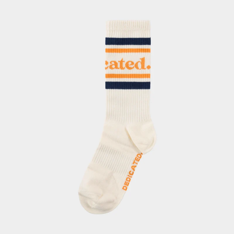 DEDICATED Sport Socks Ullevi Logo Off-White