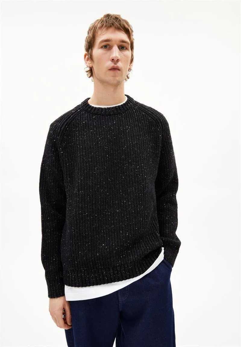 ARMEDANGELS Kiaano Tweed black-oatmilk tweed