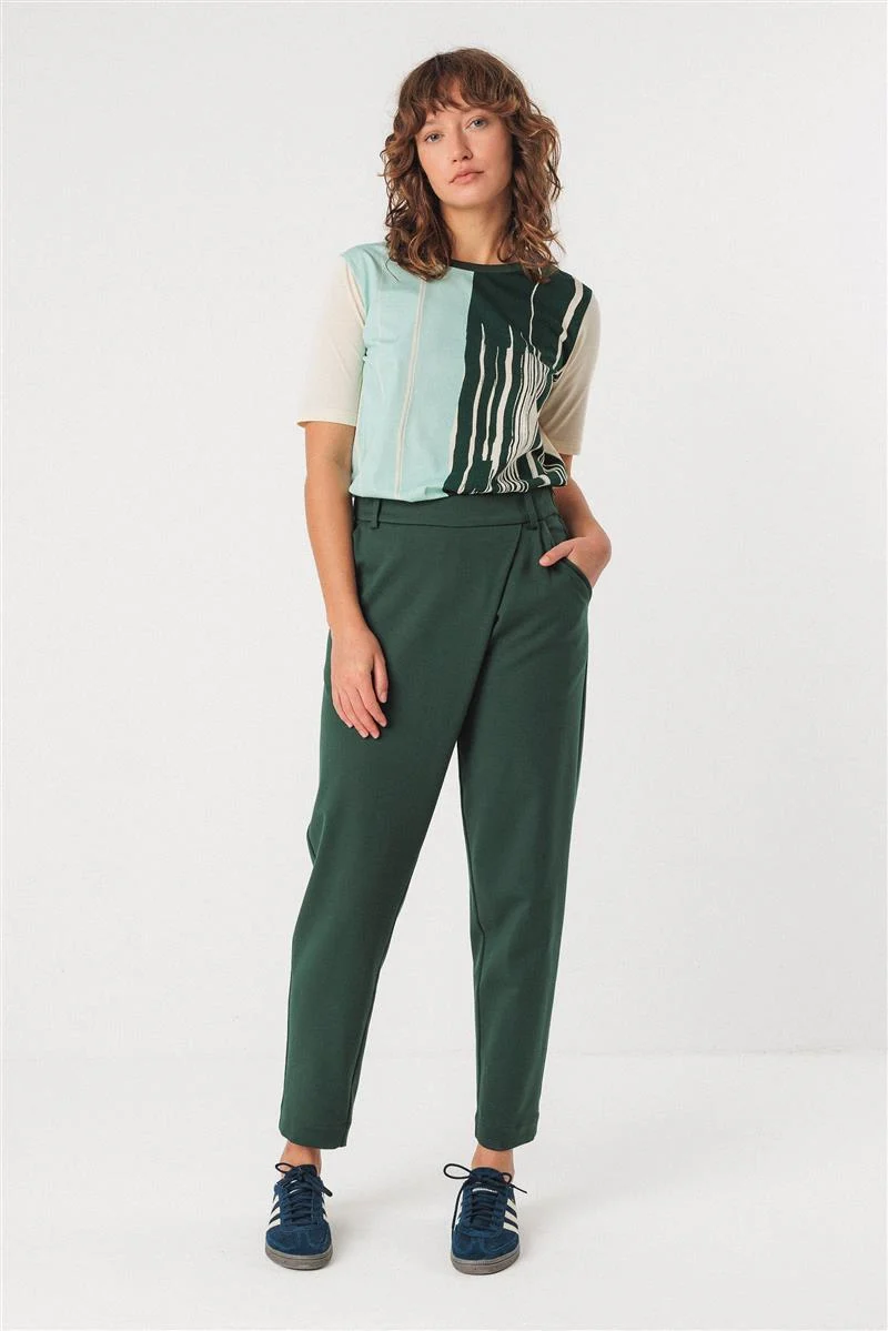 SKFK Ezama Trouser dark green