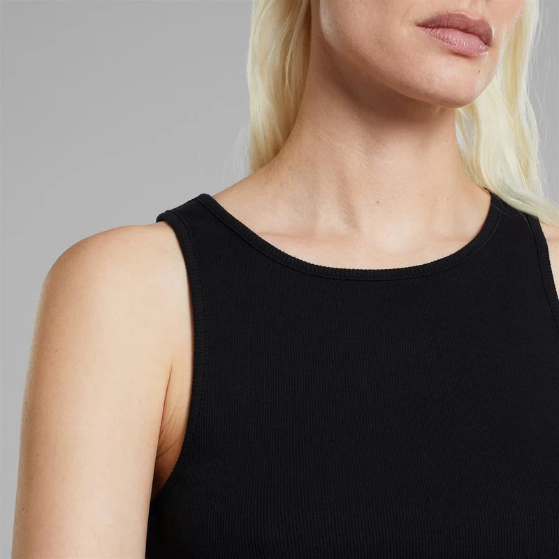 DEDICATED Rib Top Valdermarsvik Black