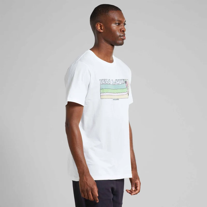 DEDICATED T-shirt Stockholm Retro Velo Love off-white