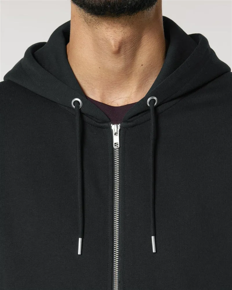 FAIRFITTERS Basic Zip-Hoodie Unisex Cultivator 2.0 black