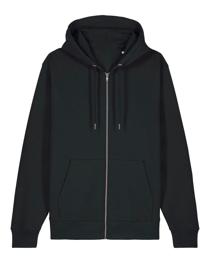 FAIRFITTERS Basic Zip-Hoodie Unisex Cultivator 2.0 black