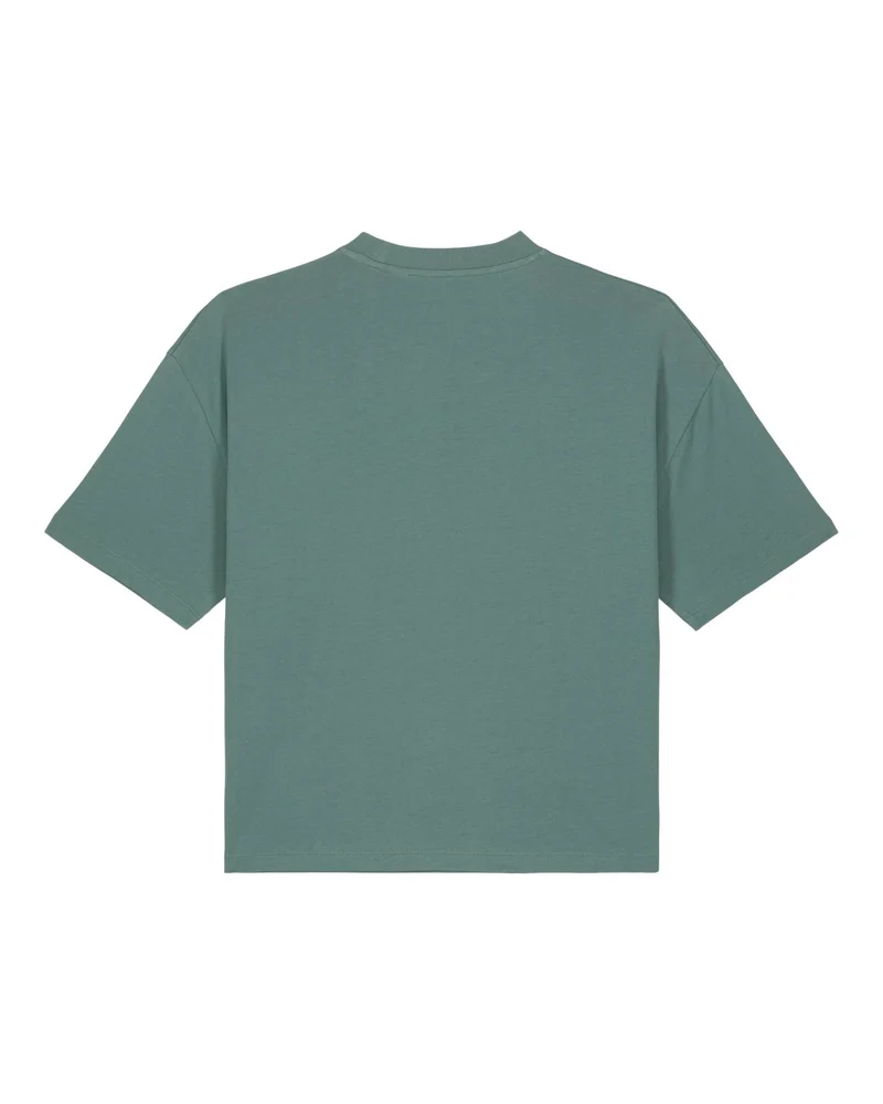 FAIRFITTERS Basic T-Shirt Boxy Fit Women Nova green bay