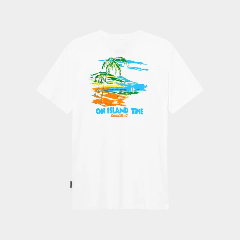 DEDICATED T-Shirt Stockholm Island Time White