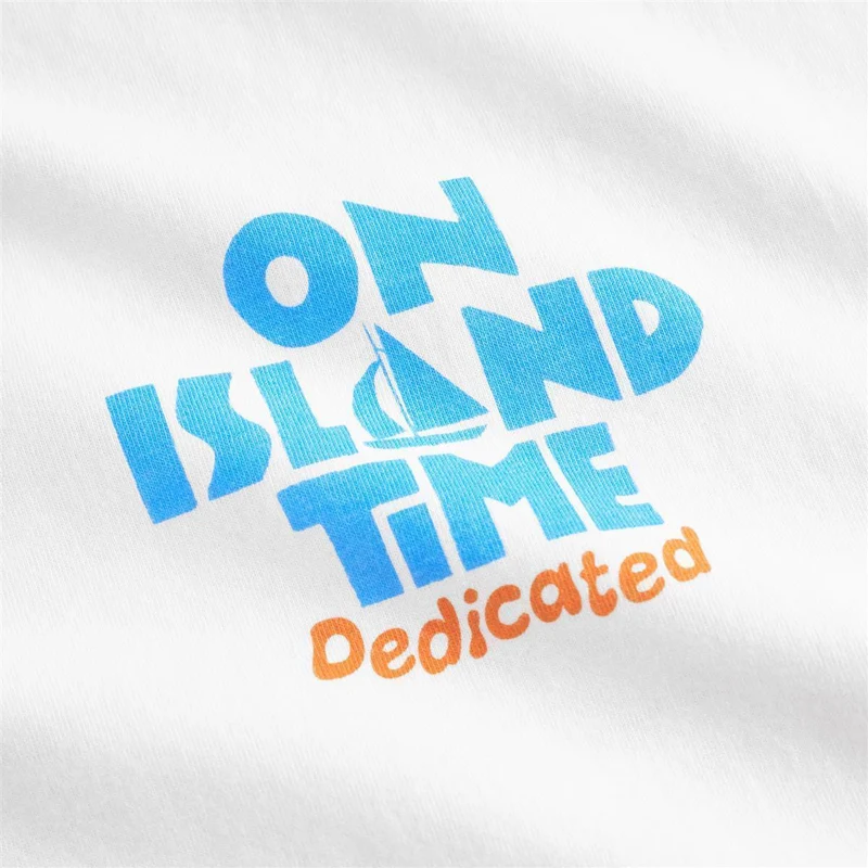 DEDICATED T-Shirt Stockholm Island Time White
