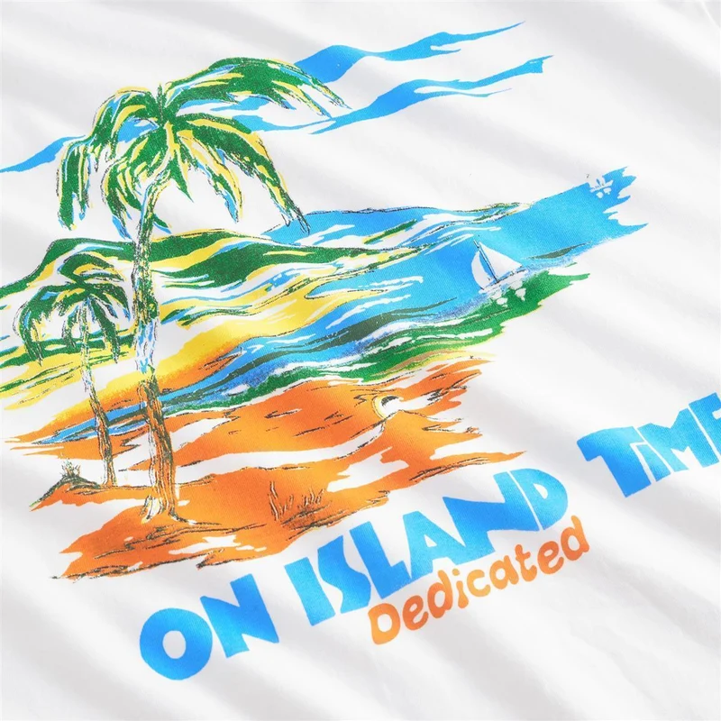 DEDICATED T-Shirt Stockholm Island Time White