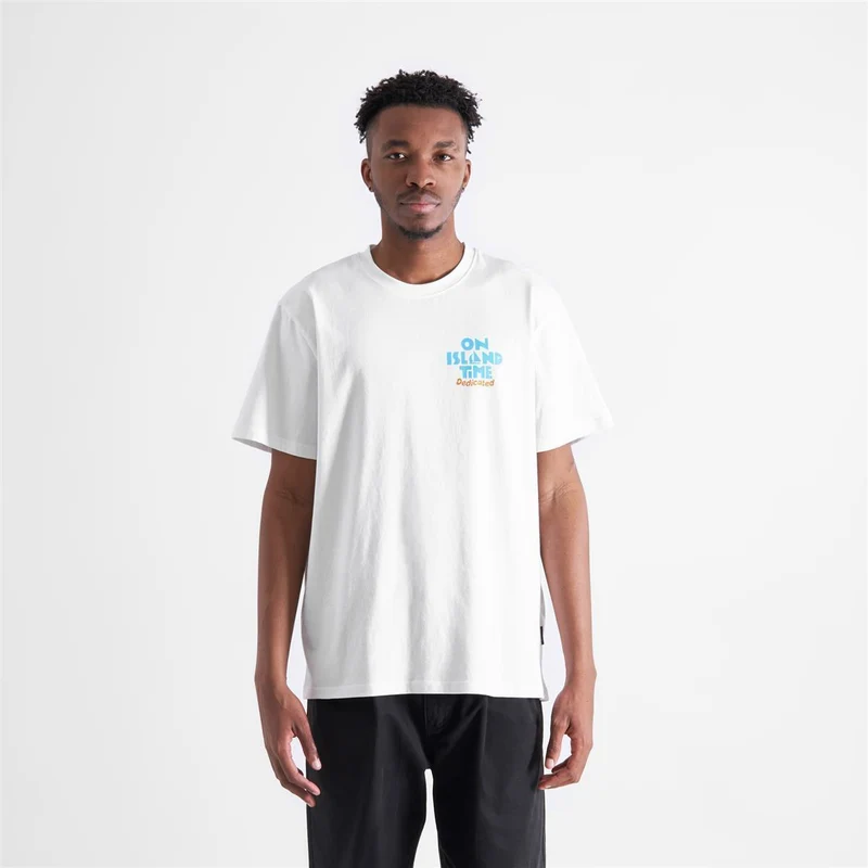 DEDICATED T-Shirt Stockholm Island Time White