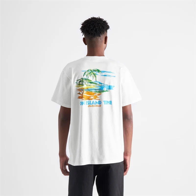 DEDICATED T-Shirt Stockholm Island Time White