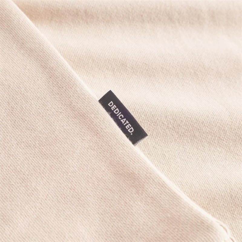DEDICATED Sweatshirt Malmoe Cheers Oat White