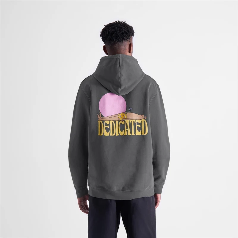 DEDICATED Hoodie Falun Vacay Logo Charcoal