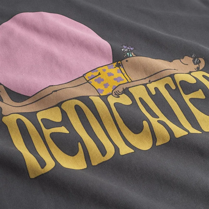 DEDICATED Hoodie Falun Vacay Logo Charcoal
